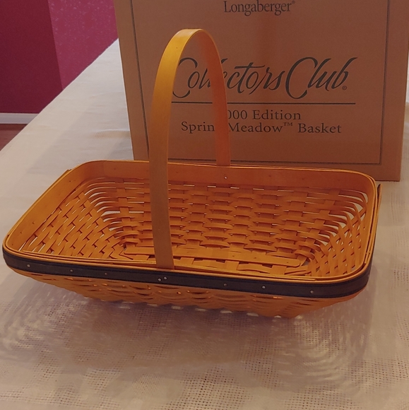 Longaberger Spring Meadow Basket Bundle NWT - Picture 3 of 16